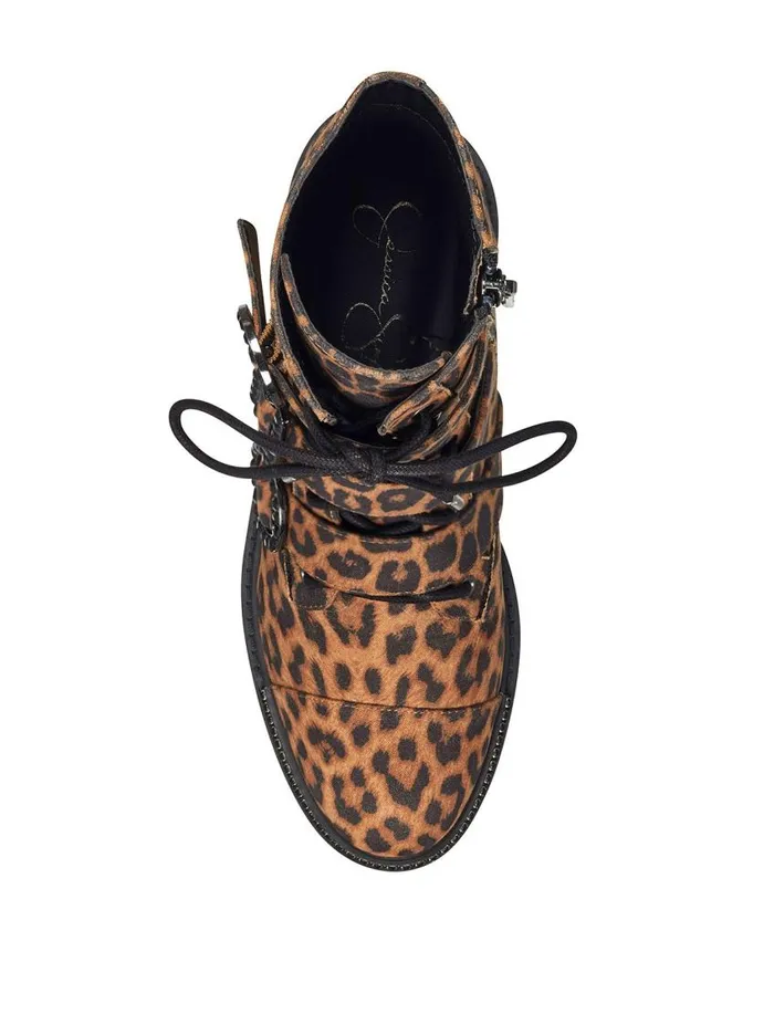 Jessica Simpson Boots and Booties Women Kirlah Boot In Leopard Natural Leopard