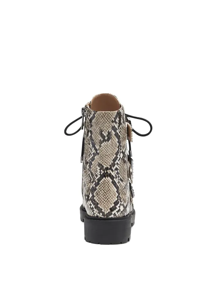 Jessica Simpson Boots and Booties Women Kirlah Boot In Snake Neutral Snake