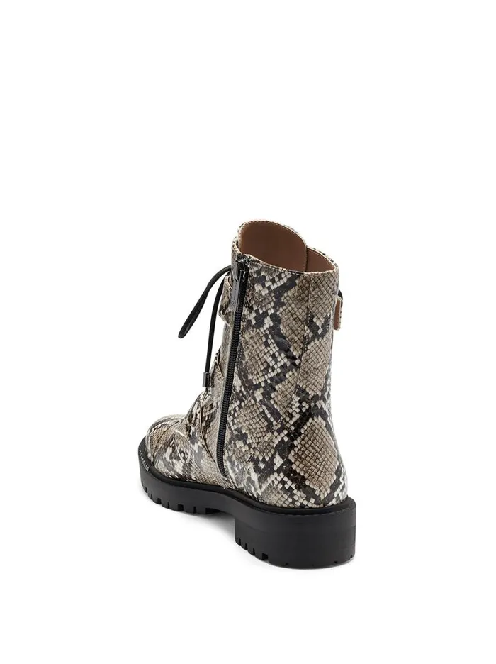 Jessica Simpson Boots and Booties Women Kirlah Boot In Snake Neutral Snake