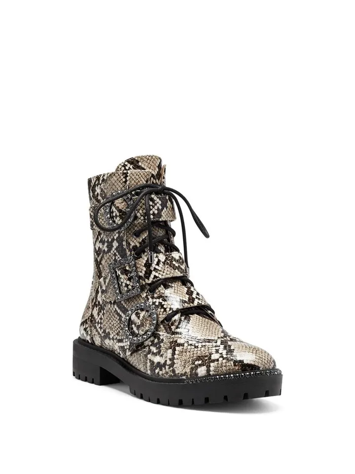 Jessica Simpson Boots and Booties Women Kirlah Boot In Snake Neutral Snake