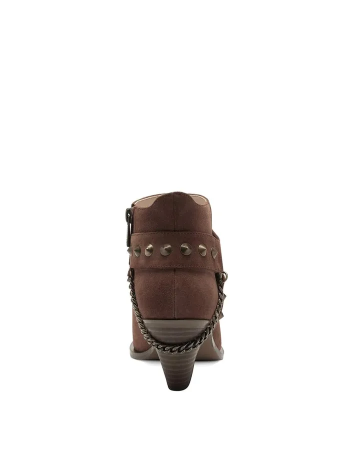 Jessica Simpson Boots and Booties Women Zayrie Moto Bootie In Kentucky Mud Kentucky Mud