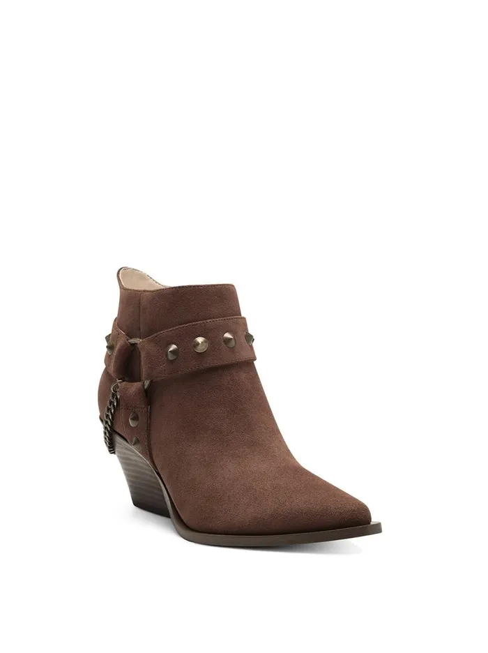 Jessica Simpson Boots and Booties Women Zayrie Moto Bootie In Kentucky Mud Kentucky Mud