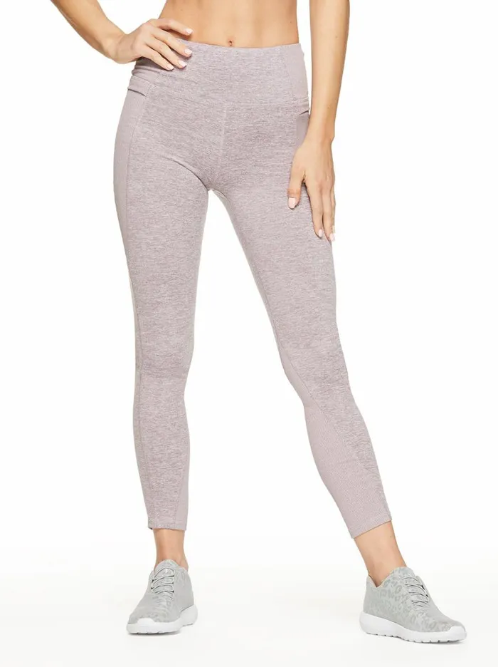 Jessica Simpson Bottoms Women Stealth Legging In Heather Black Plum Heather Black Plum