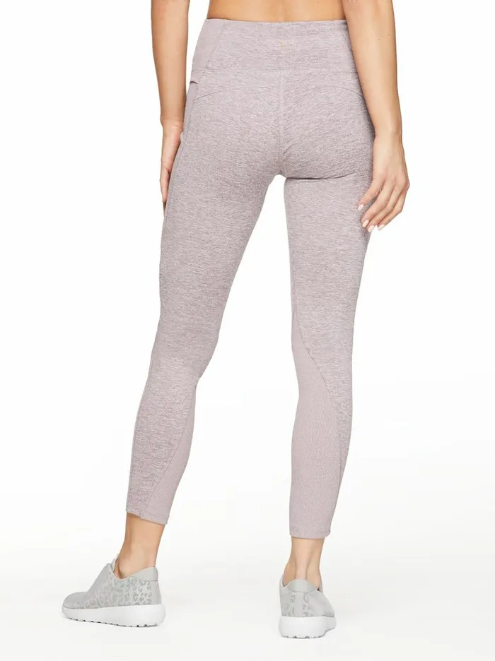 Jessica Simpson Bottoms Women Stealth Legging In Heather Black Plum Heather Black Plum