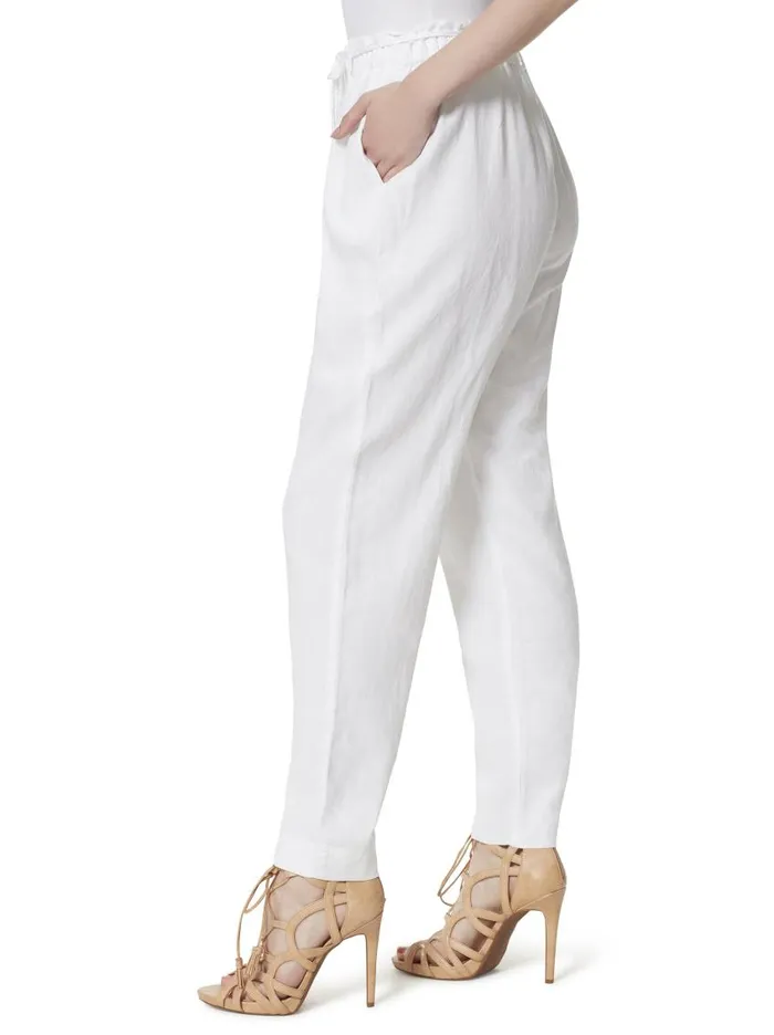 Jessica Simpson Bottoms Women Tapered Beach Pant In White White Jessica Simpson Bottoms Women Tapered Beach Pant In White White