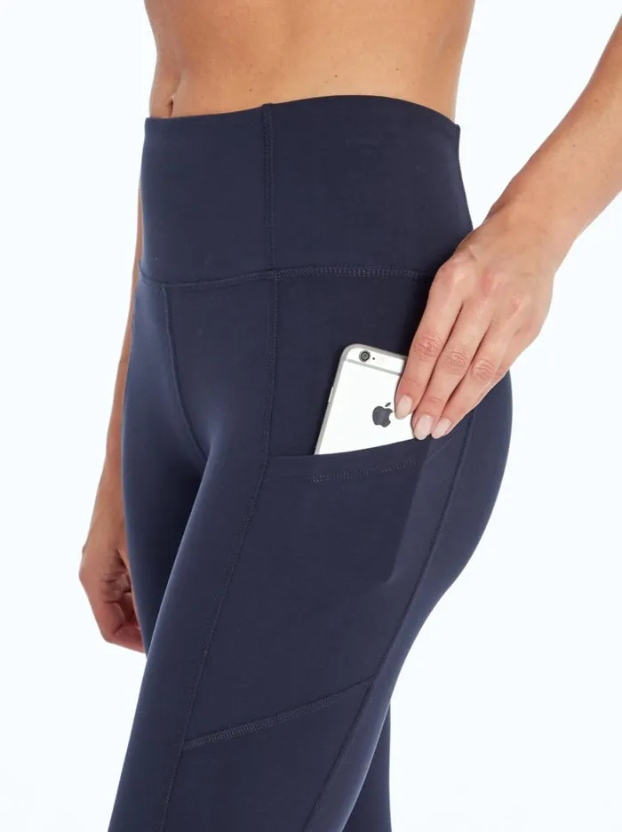 Jessica Simpson Bottoms Women Tummy Control Capri In Midnight Blue Midnight Blue