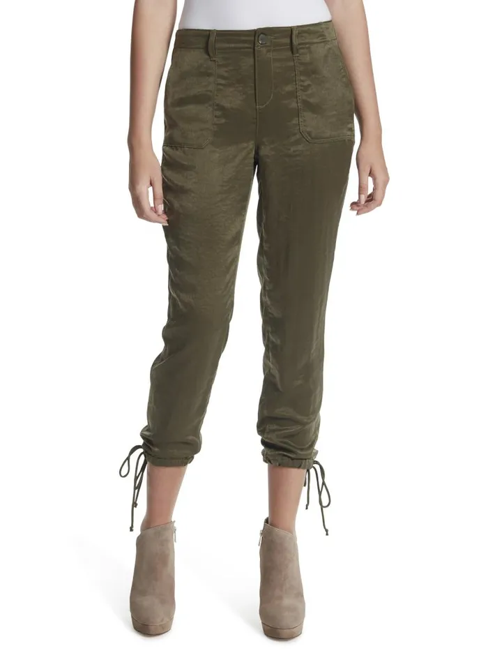 Jessica Simpson Bottoms Women Utility Jogger In Kalamata Kalamata