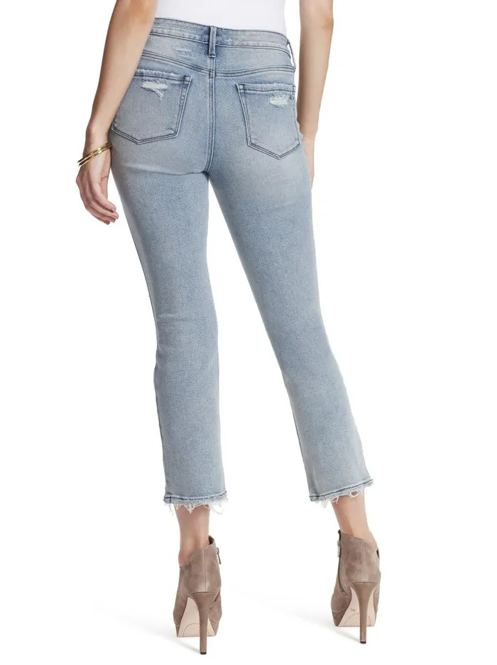 Jessica Simpson Denim Women Arrow Straight Ankle Jeans In Dazed Dazed