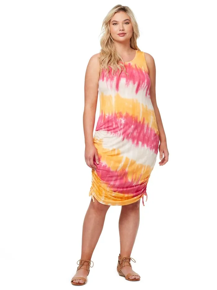 Jessica Simpson Dresses Women Tessie Racerback Dress In Golden Rod Tie Dye Golden Rod Tie Dye Jessica Simpson Dresses Women Tessie Racerback Dress In Golden Rod Tie Dye Golden Rod Tie Dye