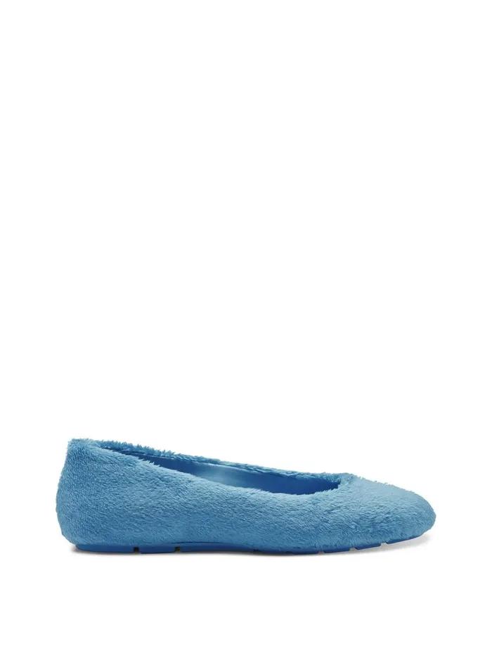 Jessica Simpson Flats Women Brinley Flat In Blue Fuzzy Blue