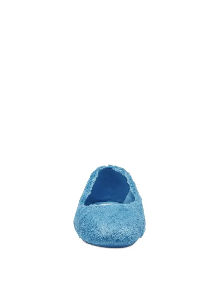 Jessica Simpson Flats Women Brinley Flat In Blue Fuzzy Blue