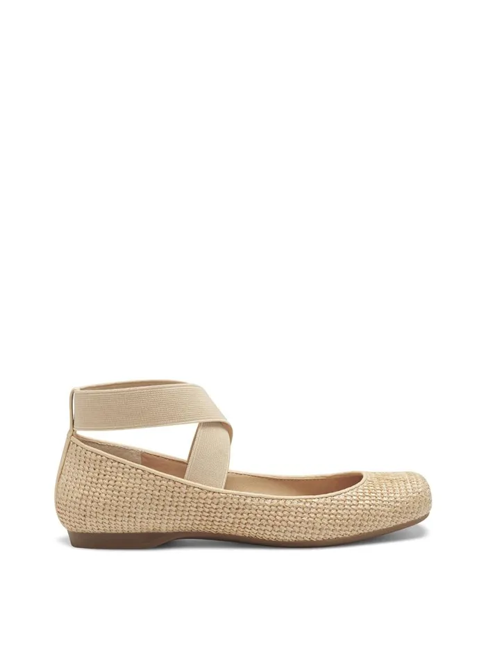 Jessica Simpson Flats Women Mandalaye Ballet Flat In Natural Woven Natural