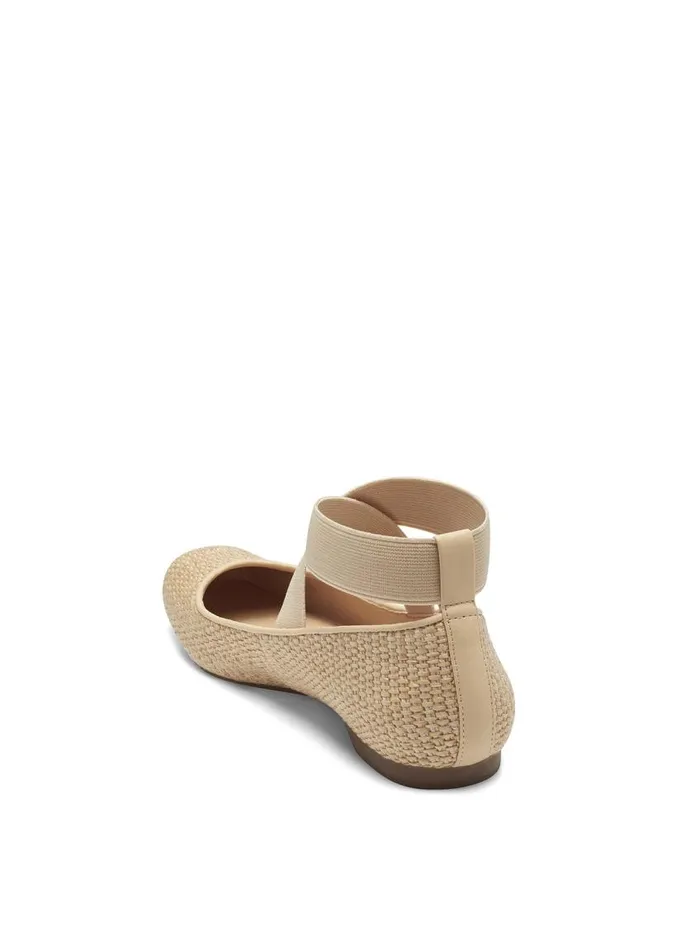 Jessica Simpson Flats Women Mandalaye Ballet Flat In Natural Woven Natural