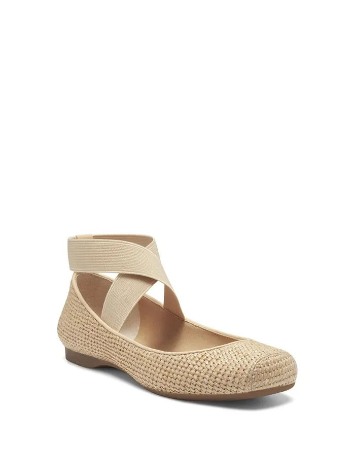 Jessica Simpson Flats Women Mandalaye Ballet Flat In Natural Woven Natural