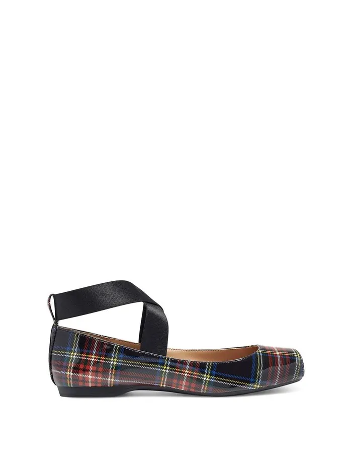 Jessica Simpson Flats Women Mandalaye Ballet Flat In Patent Plaid Patent Plaid Jessica Simpson Flats Women Mandalaye Ballet Flat In Patent Plaid Patent Plaid