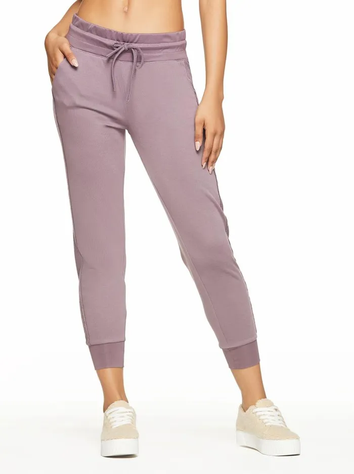 Jessica Simpson Loungewear Women Allen Jogger In Black Plum Black Plum
