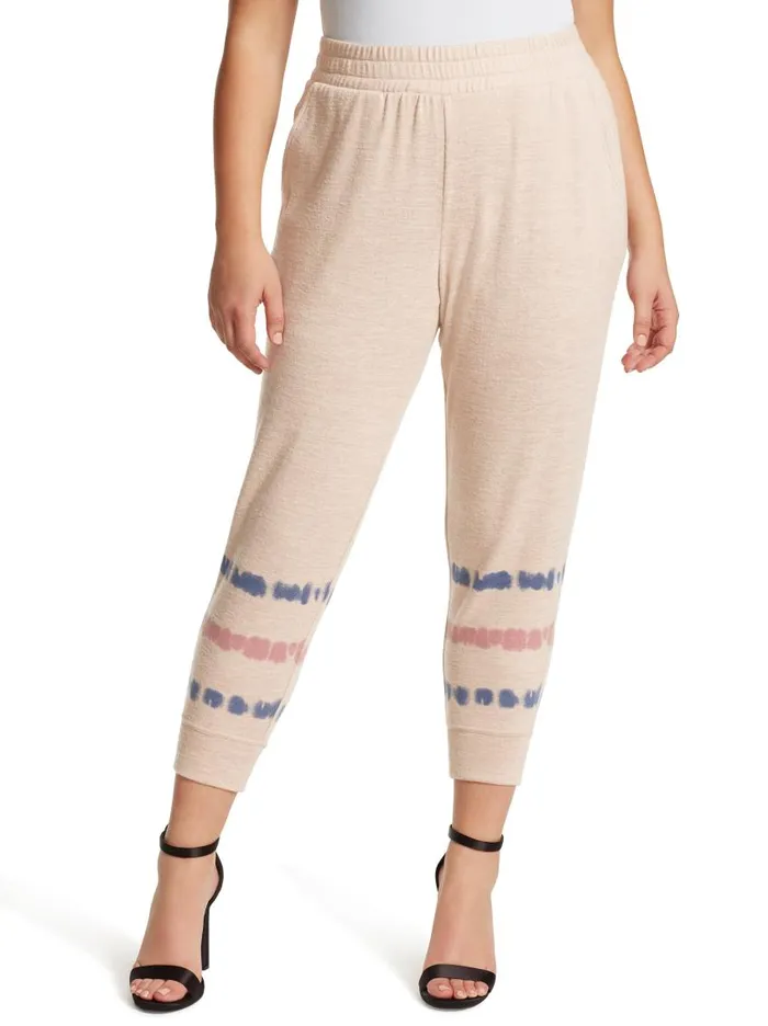 Jessica Simpson Loungewear Women Ryland Jogger In Earth Stripe Earth Stripe Print