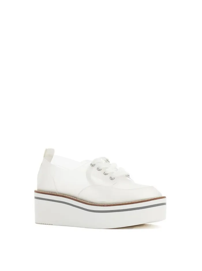 Jessica Simpson Platforms Women Giera Platform LaceUp Shoe In Clear Clear