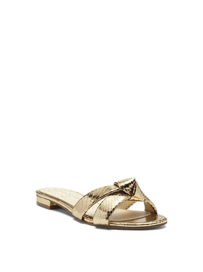 Jessica Simpson Sandals Women Alisen Sandal In Karat Gold Karat Gold Snake