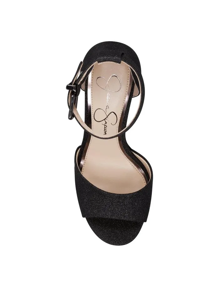 Jessica Simpson Sandals Women Everyn Platform Sandal In BlackSparkle Black Sparkle