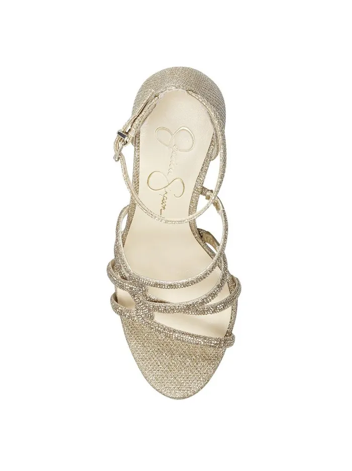 Jessica Simpson Sandals Women Ivee High Heel In Cosmo Gold Cosmo Gold