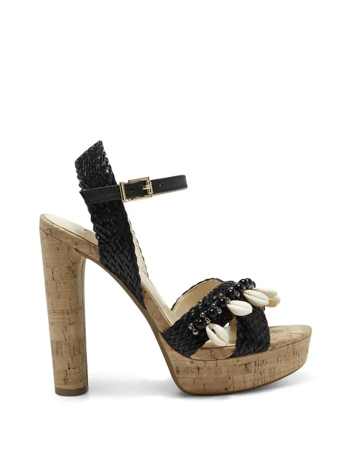 Jessica Simpson Sandals Women Ivriele Platform Sandal In Black Black Rattan