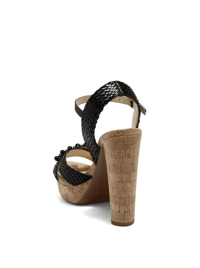 Jessica Simpson Sandals Women Ivriele Platform Sandal In Black Black Rattan