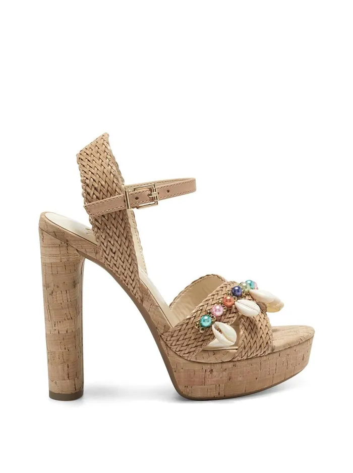 Jessica Simpson Sandals Women Ivriele Platform Sandal In Caramel Caramel Rattan Jessica Simpson Sandals Women Ivriele Platform Sandal In Caramel Caramel Rattan