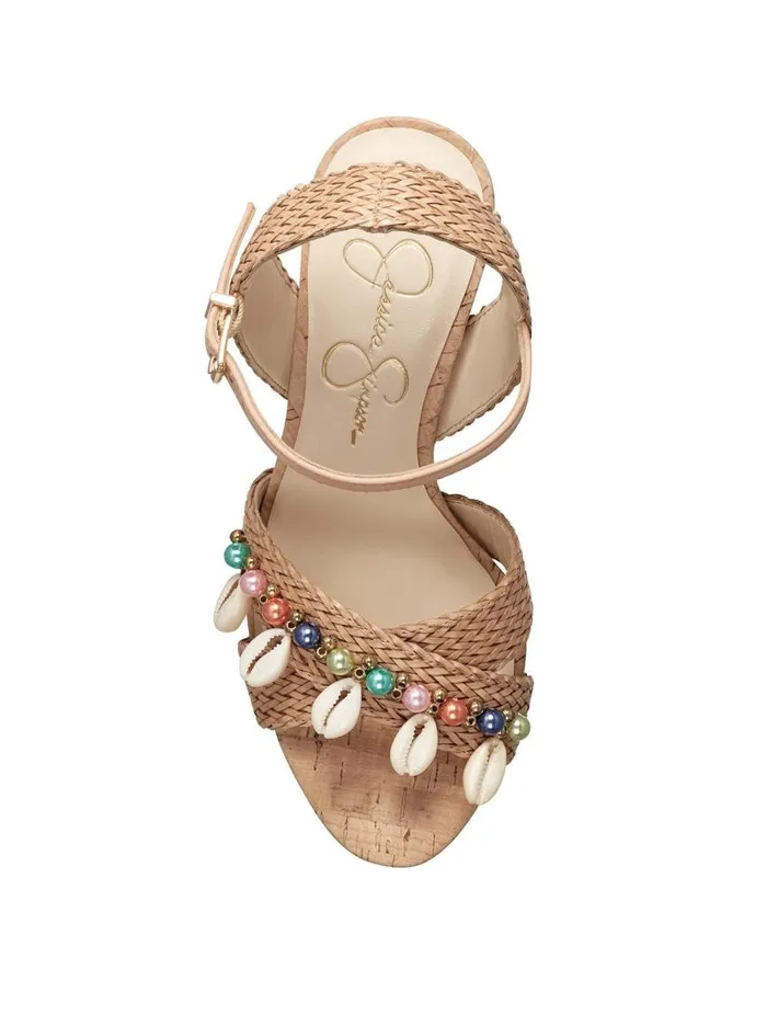 Jessica Simpson Sandals Women Ivriele Platform Sandal In Caramel Caramel Rattan