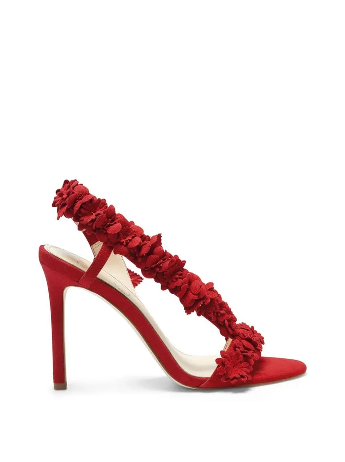 Jessica Simpson Sandals Women Jessin High Heel In Red Red Muse