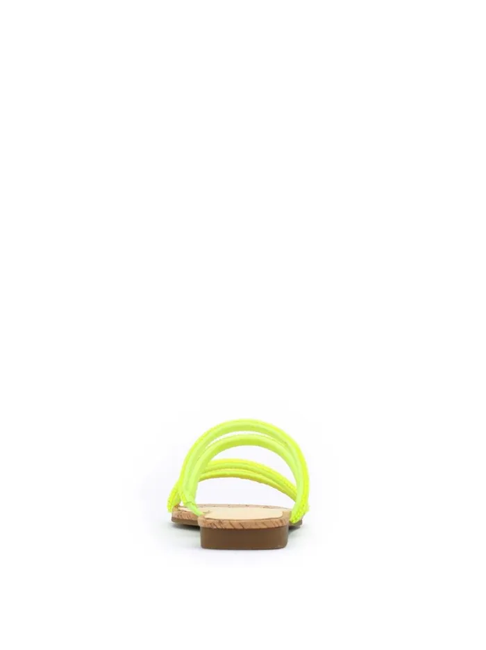 Jessica Simpson Sandals Women Raexe Slide In Neon Yellow Neon Yellow