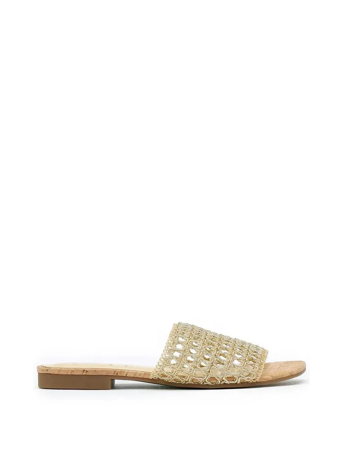 Jessica Simpson Sandals Women Rilane Slide In Champagne Champagne