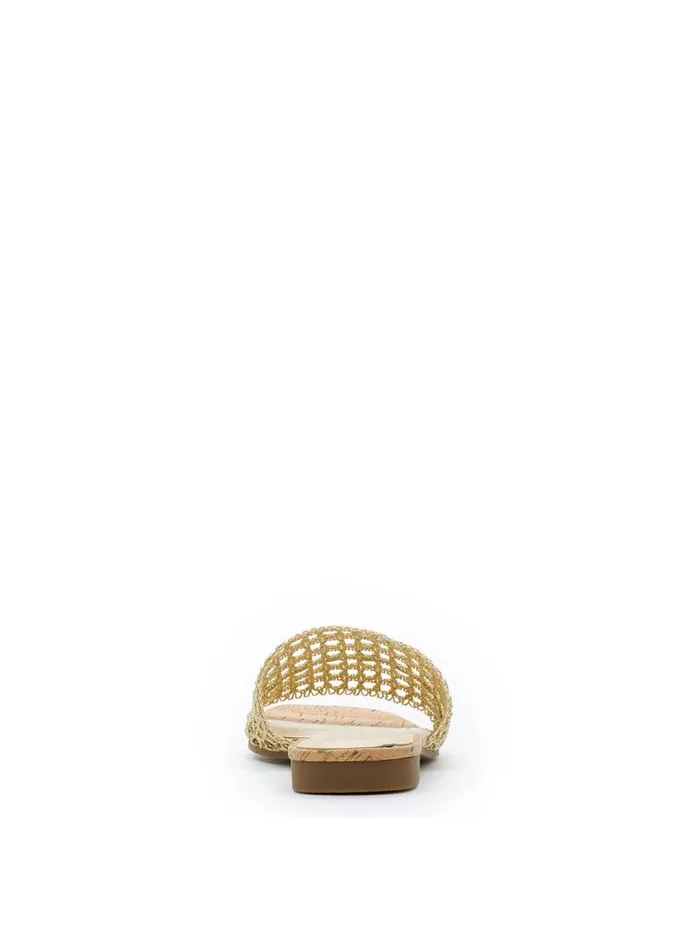 Jessica Simpson Sandals Women Rilane Slide In Champagne Champagne