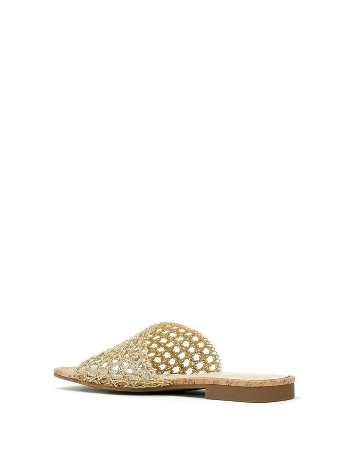 Jessica Simpson Sandals Women Rilane Slide In Champagne Champagne