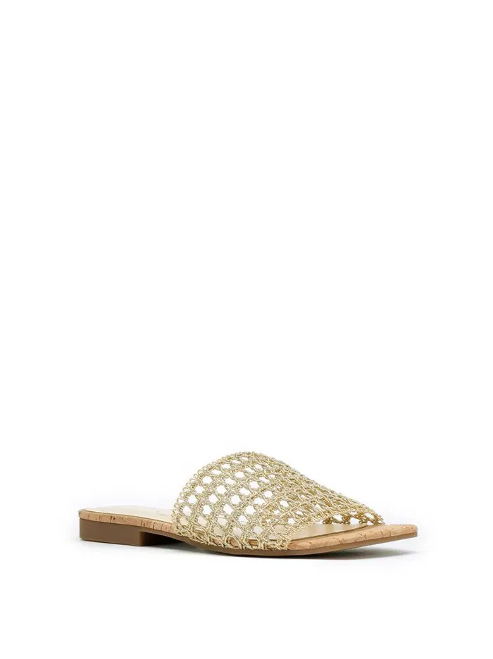 Jessica Simpson Sandals Women Rilane Slide In Champagne Champagne