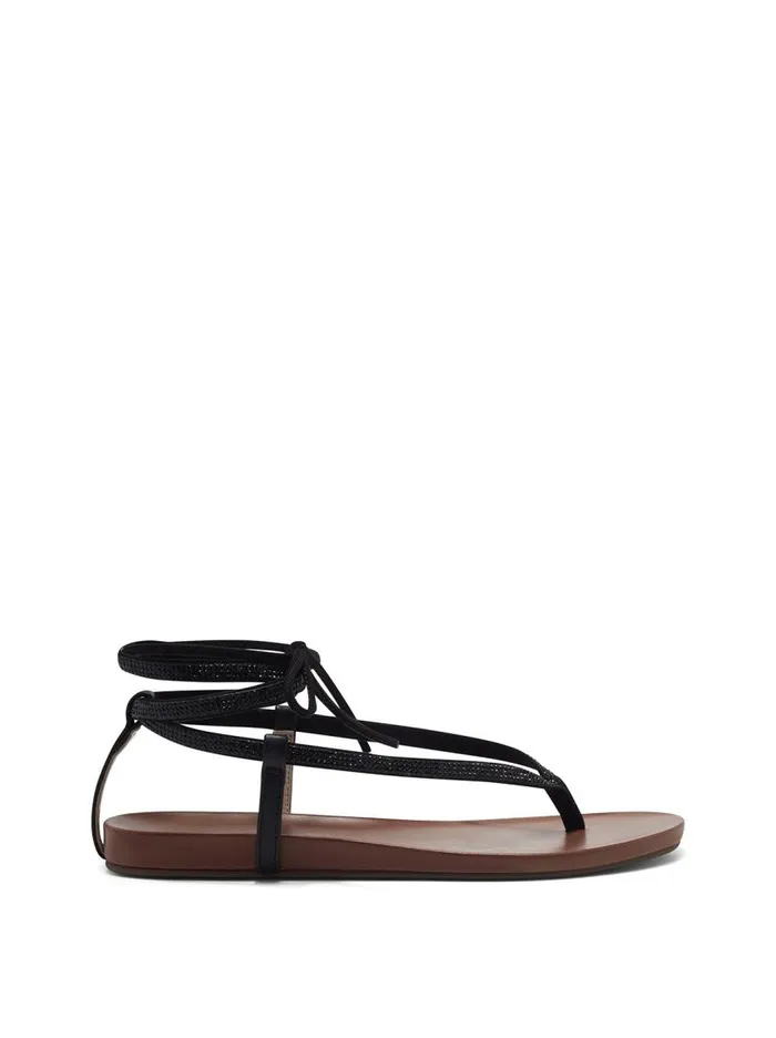 Jessica Simpson Sandals Women Tylia Thong Flat In Black Black