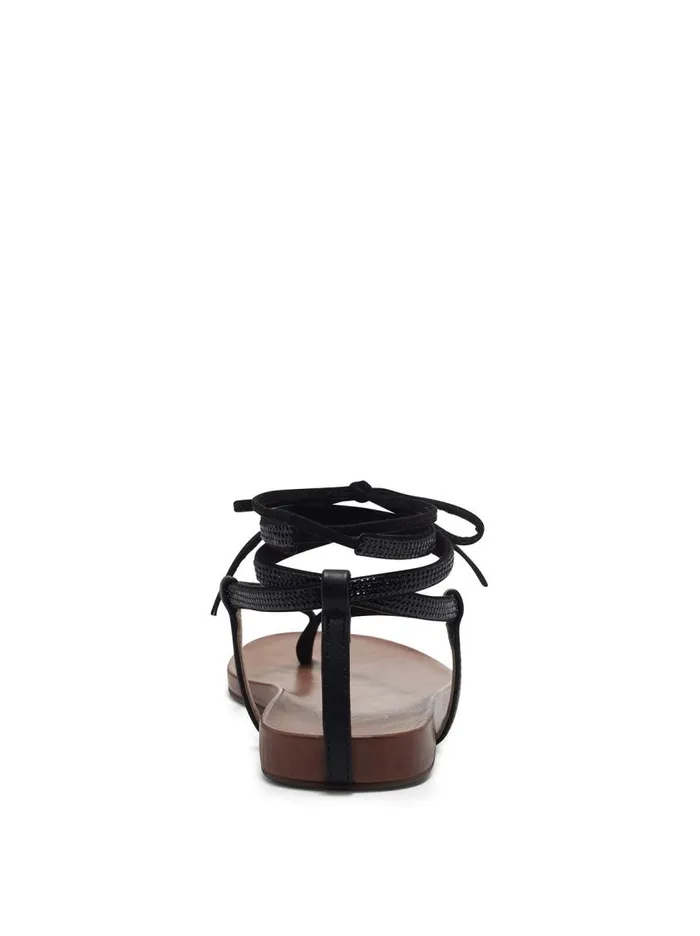 Jessica Simpson Sandals Women Tylia Thong Flat In Black Black