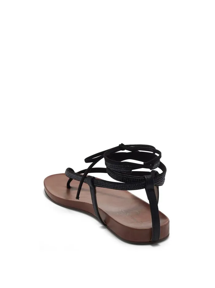 Jessica Simpson Sandals Women Tylia Thong Flat In Black Black