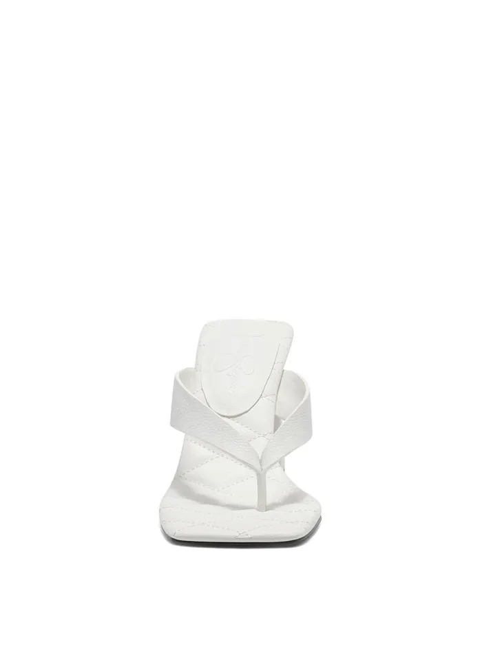 Jessica Simpson Sandals Women Zayde Thong Slide In White Bright White