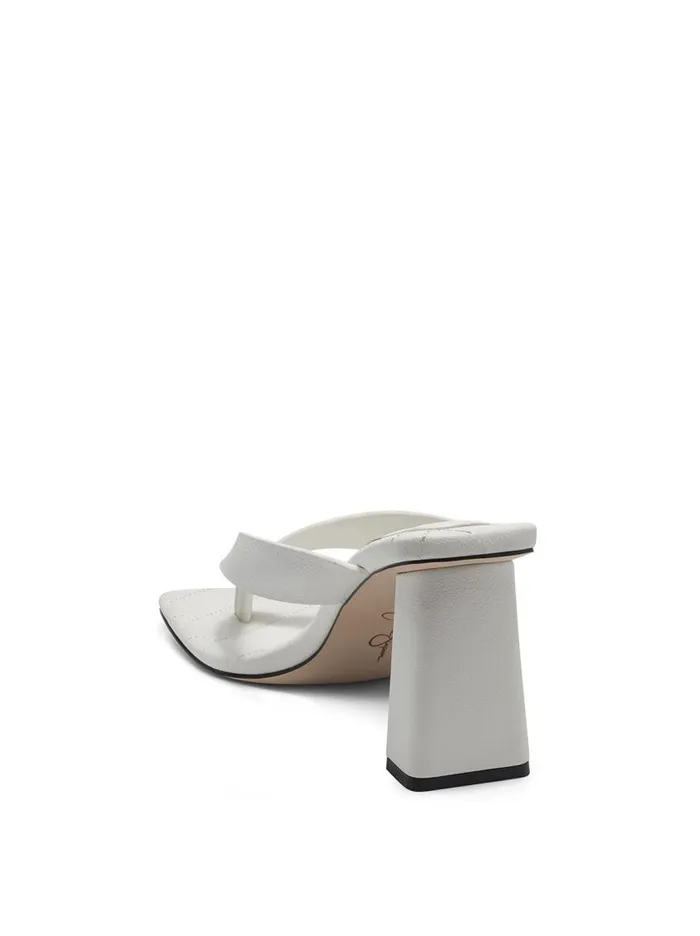 Jessica Simpson Sandals Women Zayde Thong Slide In White Bright White