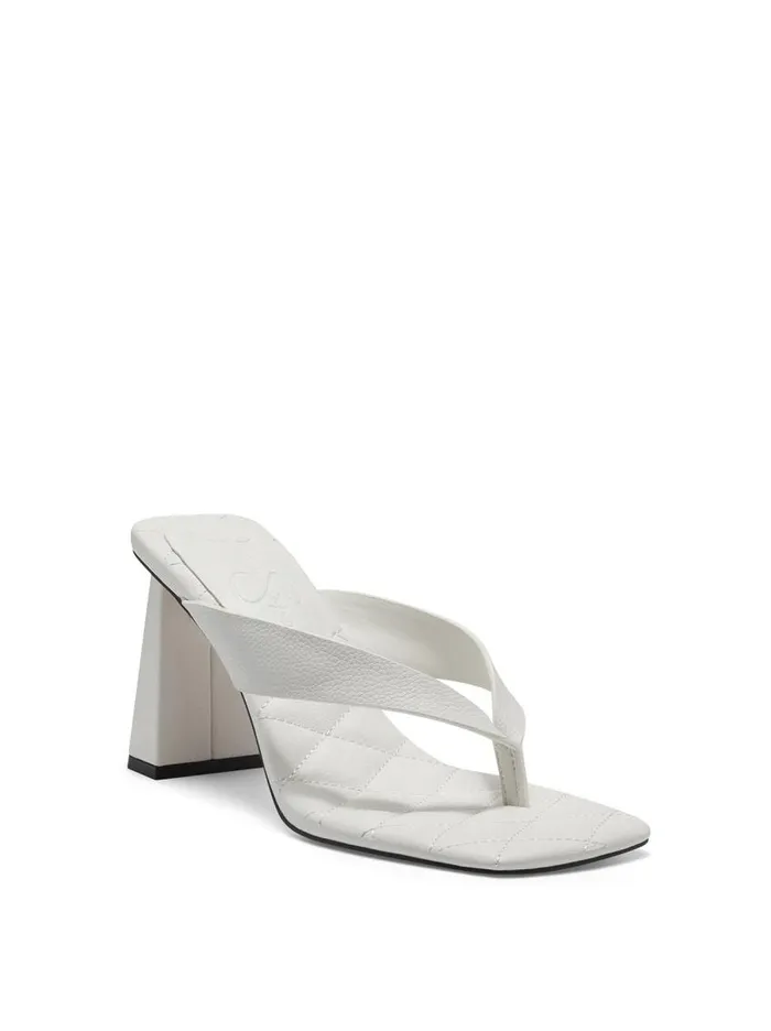 Jessica Simpson Sandals Women Zayde Thong Slide In White Bright White
