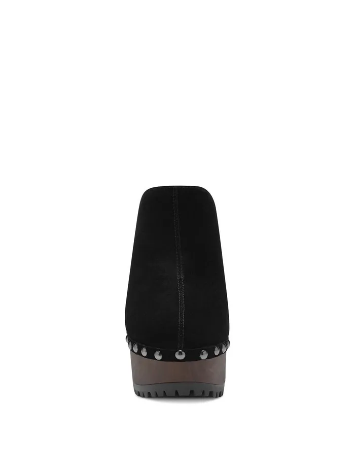 Jessica Simpson Slides and Mules Women Kouren Platform Clog In Black Black
