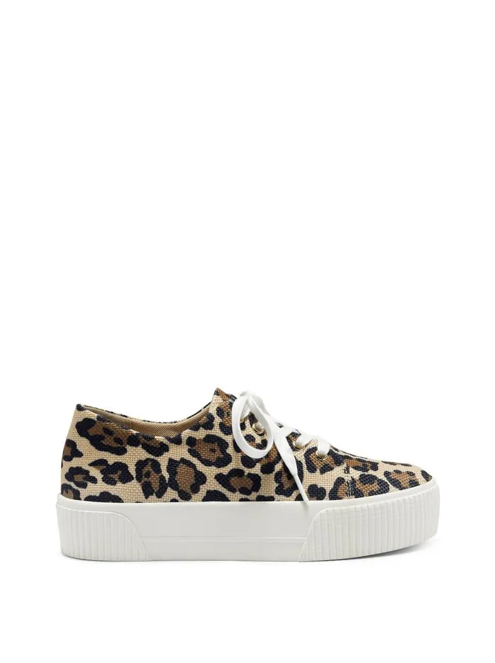 Jessica Simpson Sneakers Women Edda Platform Sneaker In Leopard Natural Textured Leopard Jessica Simpson Sneakers Women Edda Platform Sneaker In Leopard Natural Textured Leopard