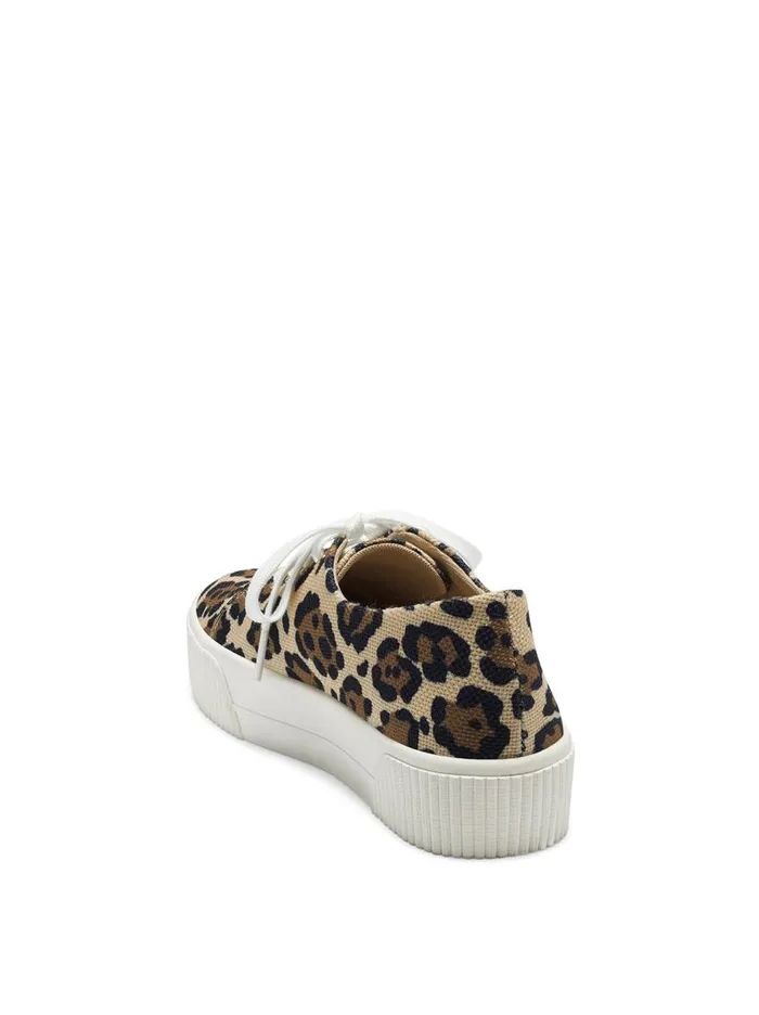 Jessica Simpson Sneakers Women Edda Platform Sneaker In Leopard Natural Textured Leopard