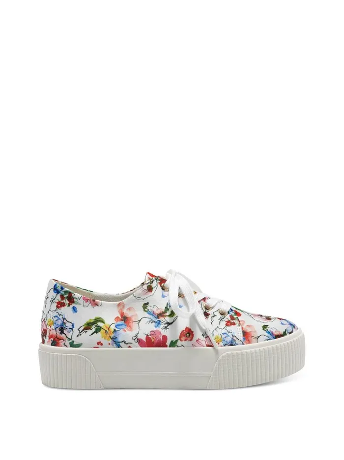 Jessica Simpson Sneakers Women Edda Platform Sneaker In Red Floral White Floral Print Jessica Simpson Sneakers Women Edda Platform Sneaker In Red Floral White Floral Print