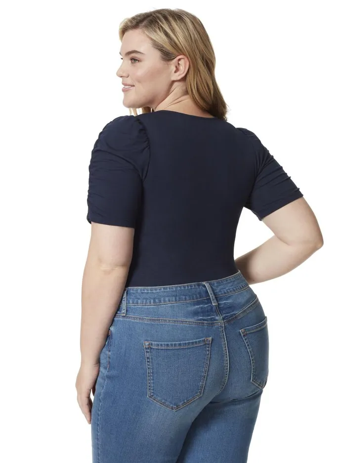 Jessica Simpson Tops Women Amelie Bodysuit In Navy Navy Jessica Simpson Tops Women Amelie Bodysuit In Navy Navy