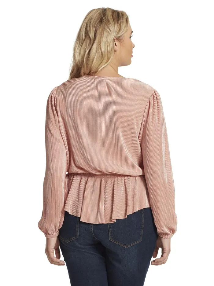 Jessica Simpson Tops Women Bettina Top In Peach Beige Peach Beige