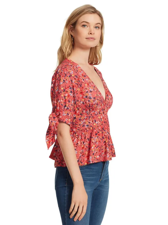 Jessica Simpson Tops Women Briana Top In Acrylic Ditsy Acrylic Ditsy Jessica Simpson Tops Women Briana Top In Acrylic Ditsy Acrylic Ditsy