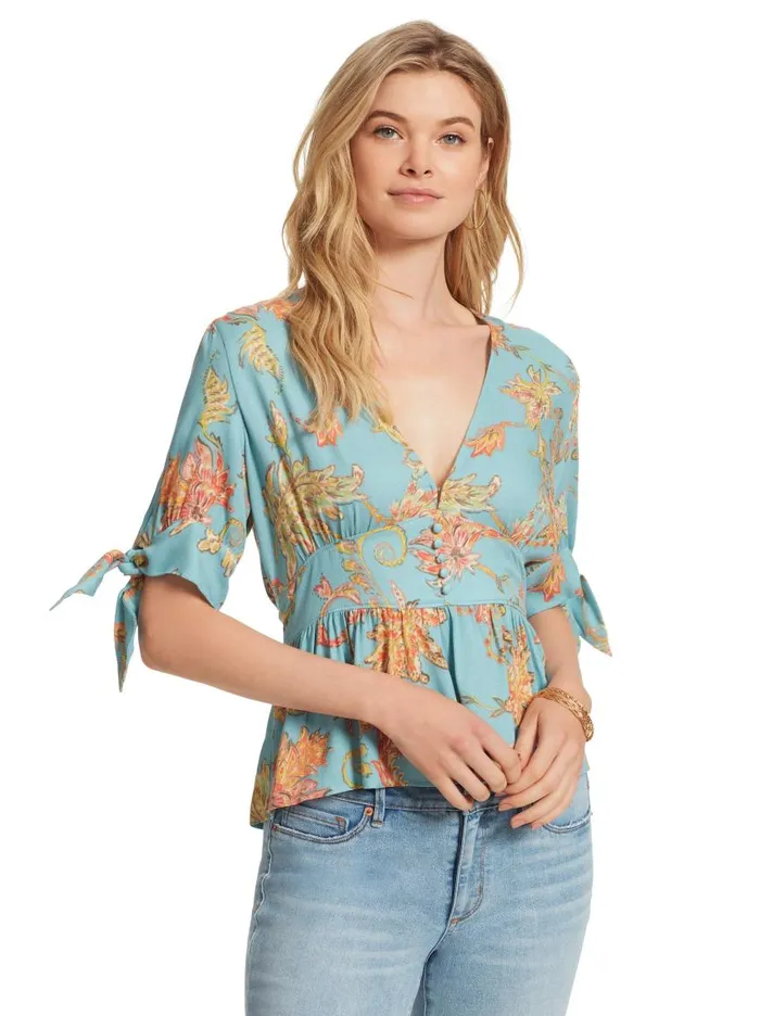 Jessica Simpson Tops Women Briana Top In Paisley Grove Paisley Grove