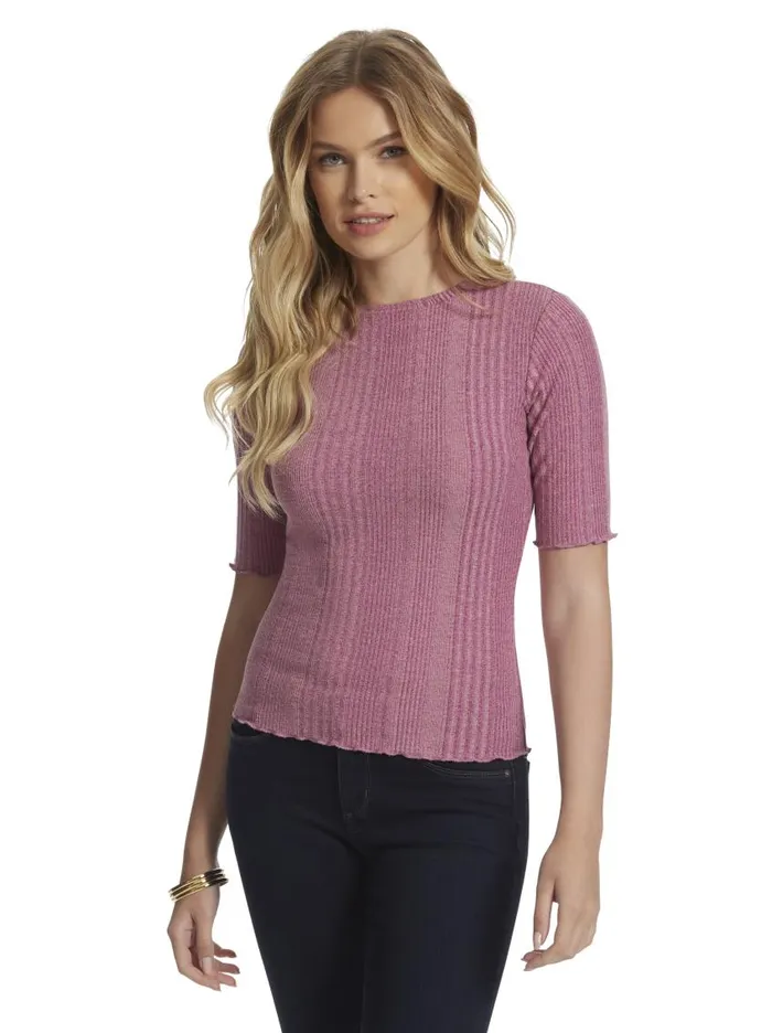 Jessica Simpson Tops Women Declyn Top In Peachskin Peachskin Clover